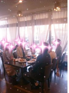 初婚限定パーティin上越の会場、参加者の様子