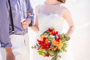 画像：リゾートウェディングや新婚旅行のイメージ