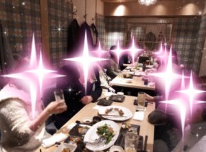 平日のちょっと早い忘年会IN新潟、会場、参加者の様子