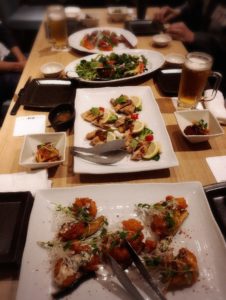 オサカナバルイルマーレ、とりわけ料理
