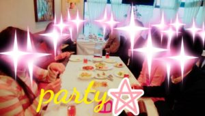 バレンタインパーティーin上越、カフェダイニングCoCo、会場、参加者の様子