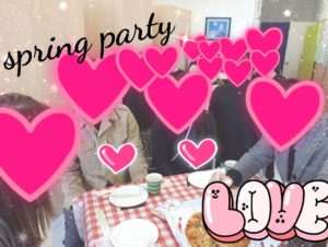 30代40代スプリングパーティー、ハッピーロード長岡店、参加者の様子