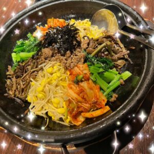 クリスマスパーティーin新潟、けなり、ビビンバ、韓国料理