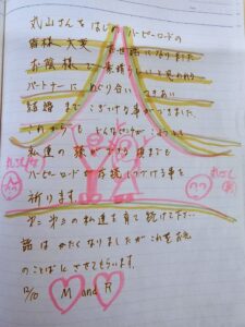 成婚メッセージ、平成2年、MさんRさん